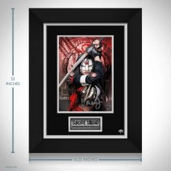 RARE-T Suicide Squad Katana Promotional Photo Limited Signature Edition Studio Licensed Custom Frame