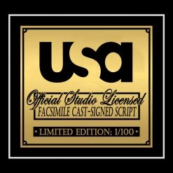 RARE-T Suits Script Limited Signature Edition Studio Licensed Custom Frame Limited Edition Frames