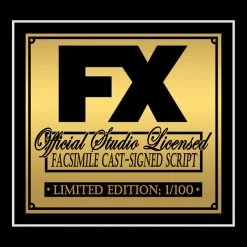 RARE-T It's Always Sunny In Philadelphia Script Limited Signature Edition Studio Licensed Custom Frame Limited Edition Frames 20 RARE-T It's Always Sunny In Philadelphia Script Limited Signature Edition Studio Licensed Custom Frame Limited Edition Frames