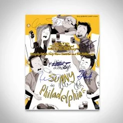 RARE-T It's Always Sunny In Philadelphia Script Limited Signature Edition Studio Licensed Custom Frame Limited Edition Frames