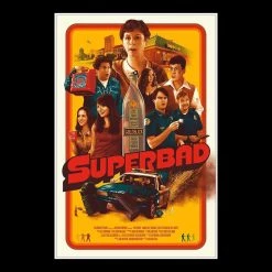 RARE-T Superbad Script Limited Signature Edition Studio Licensed Custom Frame