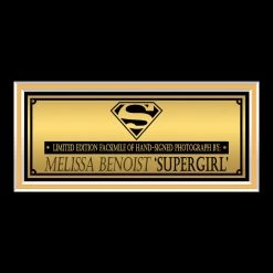 RARE-T Limited Edition Frames Supergirl Limited Signature Edition Studio Licensed Photo Custom Frame