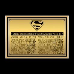 RARE-T Superman 1978 Mini Poster Limited Signature Edition Studio Licensed Custom Frame 13 RARE-T Superman 1978 Mini Poster Limited Signature Edition Studio Licensed Custom Frame