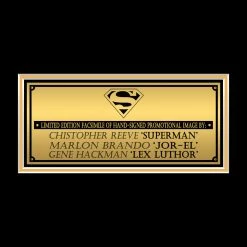 RARE-T Superman (1978) Photo & VHS Limited Signature Edition Studio Licensed Custom Frame