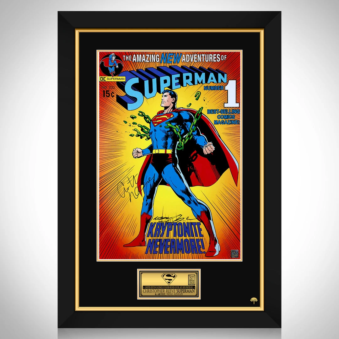 RARE-T Limited Edition Frames Superman Kryptonite Art Print Limited Signature Edition Studio Licensed Custom Frame 1 RARE-T Limited Edition Frames Superman Kryptonite Art Print Limited Signature Edition Studio Licensed Custom Frame