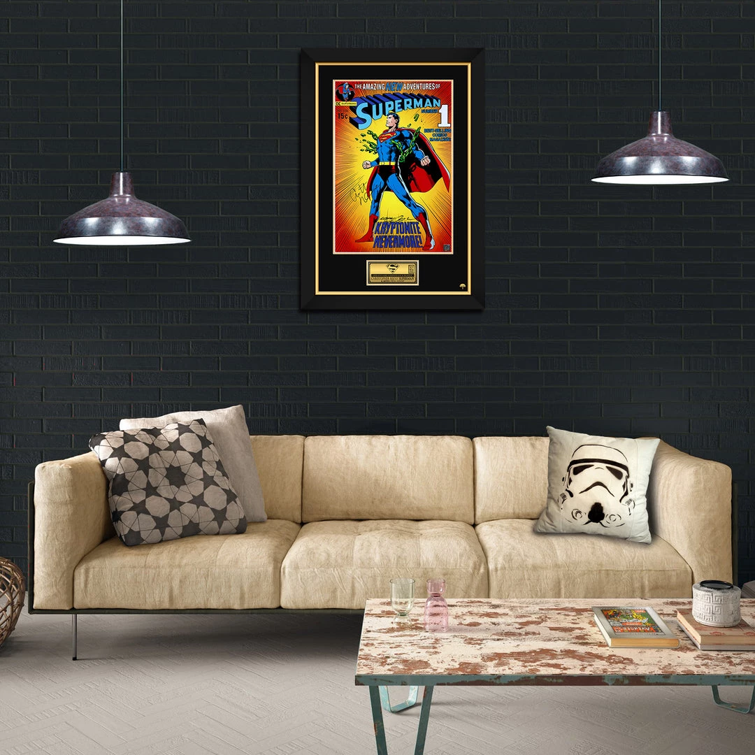 RARE-T Limited Edition Frames Superman Kryptonite Art Print Limited Signature Edition Studio Licensed Custom Frame 4 RARE-T Limited Edition Frames Superman Kryptonite Art Print Limited Signature Edition Studio Licensed Custom Frame