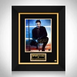 RARE-T Supernatural Jensen Ackles Photo Limited Signature Edition Studio Licensed Custom Frame Limited Edition Frames
