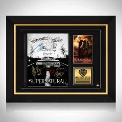 RARE-T Supernatural - Pilot Script Limited Signature Edition Studio Licensed Custom Frame Limited Edition Frames