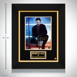 RARE-T Supernatural Jensen Ackles Photo Limited Signature Edition Studio Licensed Custom Frame Limited Edition Frames