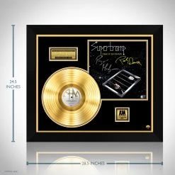 RARE-T Supertramp - Crime Of The Century Gold LP Limited Signature Edition Studio Licensed Custom Frame 13 RARE-T Supertramp - Crime Of The Century Gold LP Limited Signature Edition Studio Licensed Custom Frame