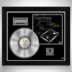 RARE-T Limited Edition Frames Supertramp - Crime Of The Century Platinum LP Limited Signature Edition Studio Licensed Custom Frame