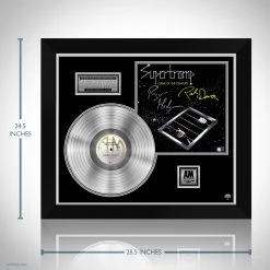 RARE-T Limited Edition Frames Supertramp - Crime Of The Century Platinum LP Limited Signature Edition Studio Licensed Custom Frame