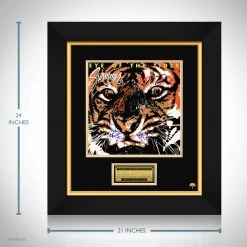 RARE-T Limited Edition Frames Survivors - The Eye Of The Tiger LP Cover Limited Signature Edition Studio Licensed Custom Frame