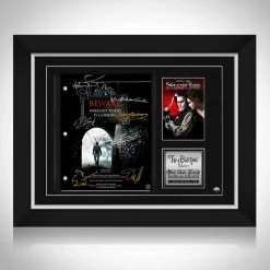 RARE-T Sweeney Todd The Demon Barber Of Fleet Street Script Limited Signature Edition Studio Licensed Custom Frame
