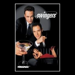 RARE-T Swingers Script Limited Signature Edition Studio Licensed Custom Frame Limited Edition Frames