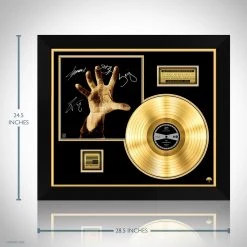 Rare-T Limited Edition Frames System Of A Down - 1998 Gold LP Limited Signature Edition Studio Licensed Custom Frame