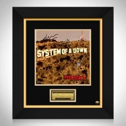 RARE-T System Of A Down - Toxicity LP Cover Limited Signature Edition Studio Licensed Custom Frame Limited Edition Frames