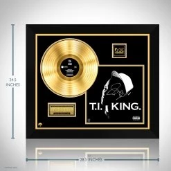 RARE-T T.I. - King Gold LP Limited Signature Edition Studio Licensed Custom Frame