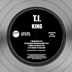 RARE-T T.I. - King Platinum LP Limited Signature Edition Studio Licensed Custom Frame