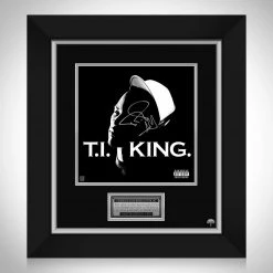 RARE-T T.I. - King LP Cover Limited Signature Edition Studio Licensed Custom Frame Limited Edition Frames