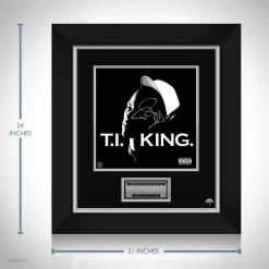 RARE-T T.I. - King LP Cover Limited Signature Edition Studio Licensed Custom Frame Limited Edition Frames