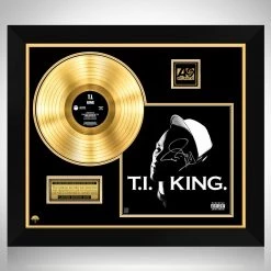 RARE-T T.I. - King Gold LP Limited Signature Edition Studio Licensed Custom Frame