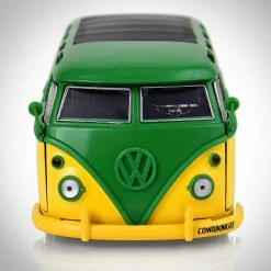 Toy Wonders TMNT 1962 Volkswagen Bus & Leonardo Metal Die-Cast - Premium Display