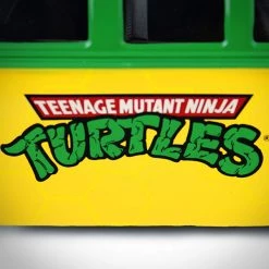 Toy Wonders TMNT 1962 Volkswagen Bus & Leonardo Metal Die-Cast - Premium Display