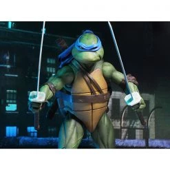 Toy Wonders TMNT 1962 Volkswagen Bus & Leonardo Metal Die-Cast - Premium Display