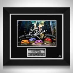 RARE-T Teenage Mutant Ninja Turtles Photo Limited Signature Edition Studio Licensed Custom Frame