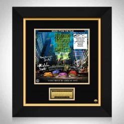 RARE-T Teenage Mutant Ninja Turtles - Music From The Film LP Cover Limited Signature Edition Studio Licensed Custom Frame NEW