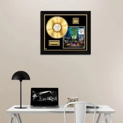 RARE-T NEW Teenage Mutant Ninja Turtles - Music From The Film Gold LP Limited Signature Edition Studio Licensed Custom Frame