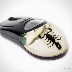 Insect Ancient Artifacts Authentic 'Black Scorpion' Wireless Computer Mouse
