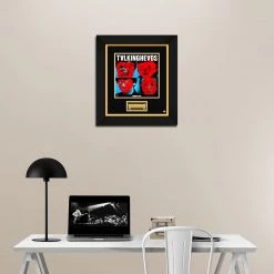 RARE-T Talking Heads - Remain In Light LP Cover Limited Signature Edition Studio Licensed Custom Frame