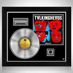 RARE-T Limited Edition Frames Talking Heads - Remain In Light Platinum LP Limited Signature Edition Studio Licensed Custom Frame