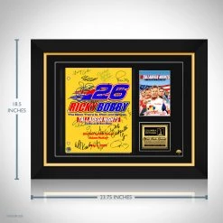 RARE-T NEW Talladega Nights The Ballad Of Ricky Bobby Script Limited Signature Edition Studio Licensed Custom Frame 14 RARE-T NEW Talladega Nights The Ballad Of Ricky Bobby Script Limited Signature Edition Studio Licensed Custom Frame