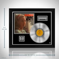 RARE-T Limited Edition Frames Tammy Wynette - D-I-V-O-R-C-E Platinum LP Limited Signature Edition Studio Licensed Custom Frame