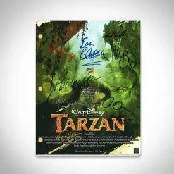 RARE-T Tarzan Transcript Limited Signature Edition Studio Licensed Custom Frame Limited Edition Frames
