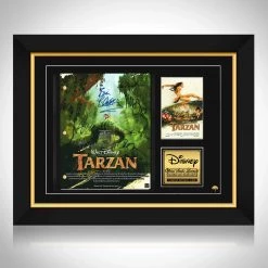 RARE-T Tarzan Transcript Limited Signature Edition Studio Licensed Custom Frame Limited Edition Frames