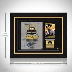 RARE-T Taxi 1978 Transcript Limited Signature Edition Studio Licensed Custom Frame Limited Edition Frames