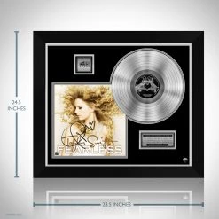 RARE-T Limited Edition Frames Taylor Swift Fearless Platinum LP Limited Signature Edition Studio Licensed Custom Frame 15 RARE-T Limited Edition Frames Taylor Swift Fearless Platinum LP Limited Signature Edition Studio Licensed Custom Frame