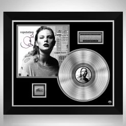 RARE-T Limited Edition Frames Taylor Swift - Reputation Platinum LP Limited Signature Edition Studio Licensed Custom Frame