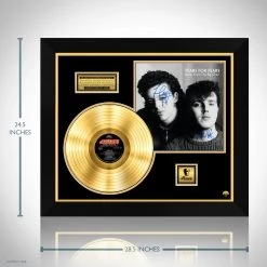 RARE-T Tears For Fears - Songs From The Big Chair Gold LP Limited Signature Edition Studio Licensed Custom Frame