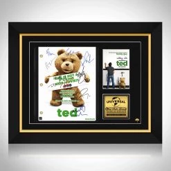 RARE-T Limited Edition Frames Ted Script Limited Signature Edition Studio Licensed Custom Frame