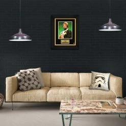 RARE-T WWF Ted DiBiase - The Million Dollar Man Limited Signature Edition Studio Licensed Photo Custom Frame