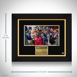 RARE-T Sports Memorabilia Ted Lasso Photo Limited Signature Edition Studio Licensed Custom Frame