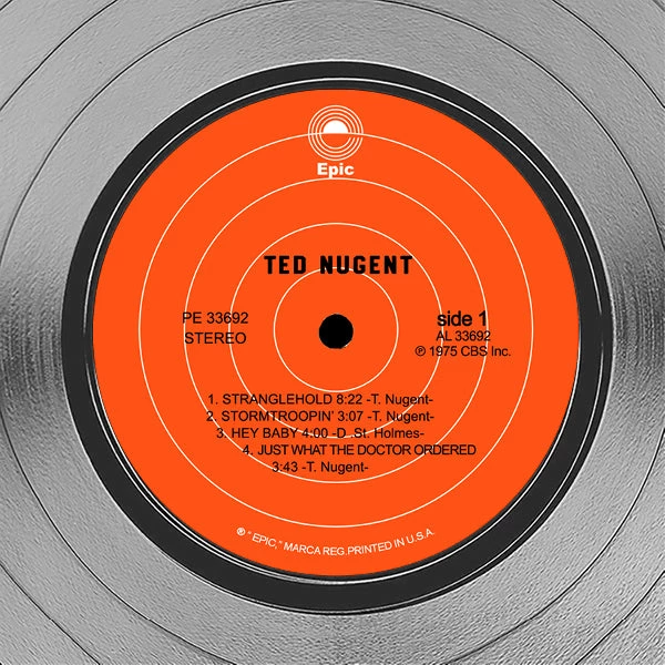 RARE-T Ted Nugent Ted Nugent Platinum LP Limited Signature Edition Studio Licensed Custom Frame 2 RARE-T Ted Nugent Ted Nugent Platinum LP Limited Signature Edition Studio Licensed Custom Frame