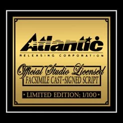 RARE-T Teen Wolf 1985 Transcript Limited Signature Edition Studio Licensed Custom Frame Limited Edition Frames