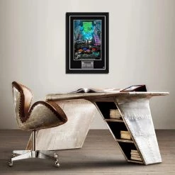 RARE-T Teenage Mutant Ninja Turtles Mini Poster Limited Signature Edition Studio Licensed Custom Frame