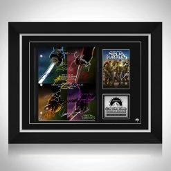 RARE-T Teenage Mutant Ninja Turtle 2014 Script Limited Signature Edition Studio Licensed Custom Frame